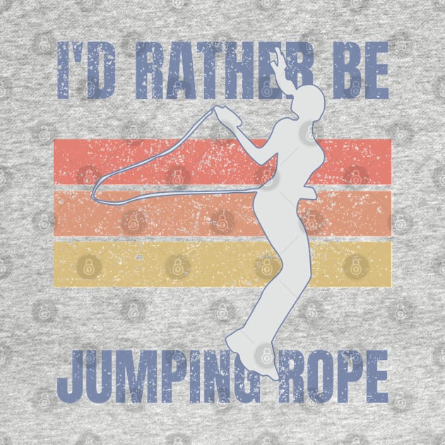 I'd Rather Be Jumping Rope Vintage-Style by jiromie